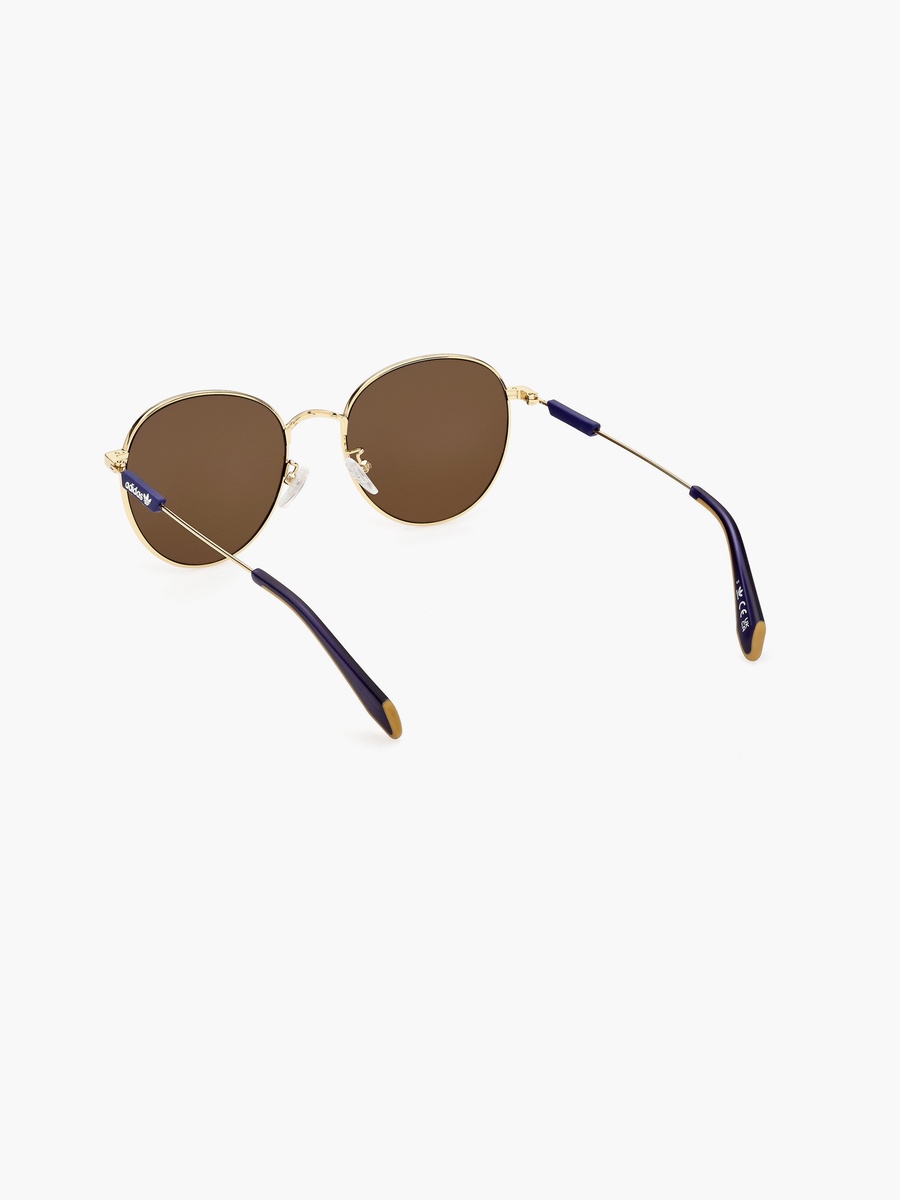 Originals 54MM Brown Mirror Oval Sunglasses OR007230G54