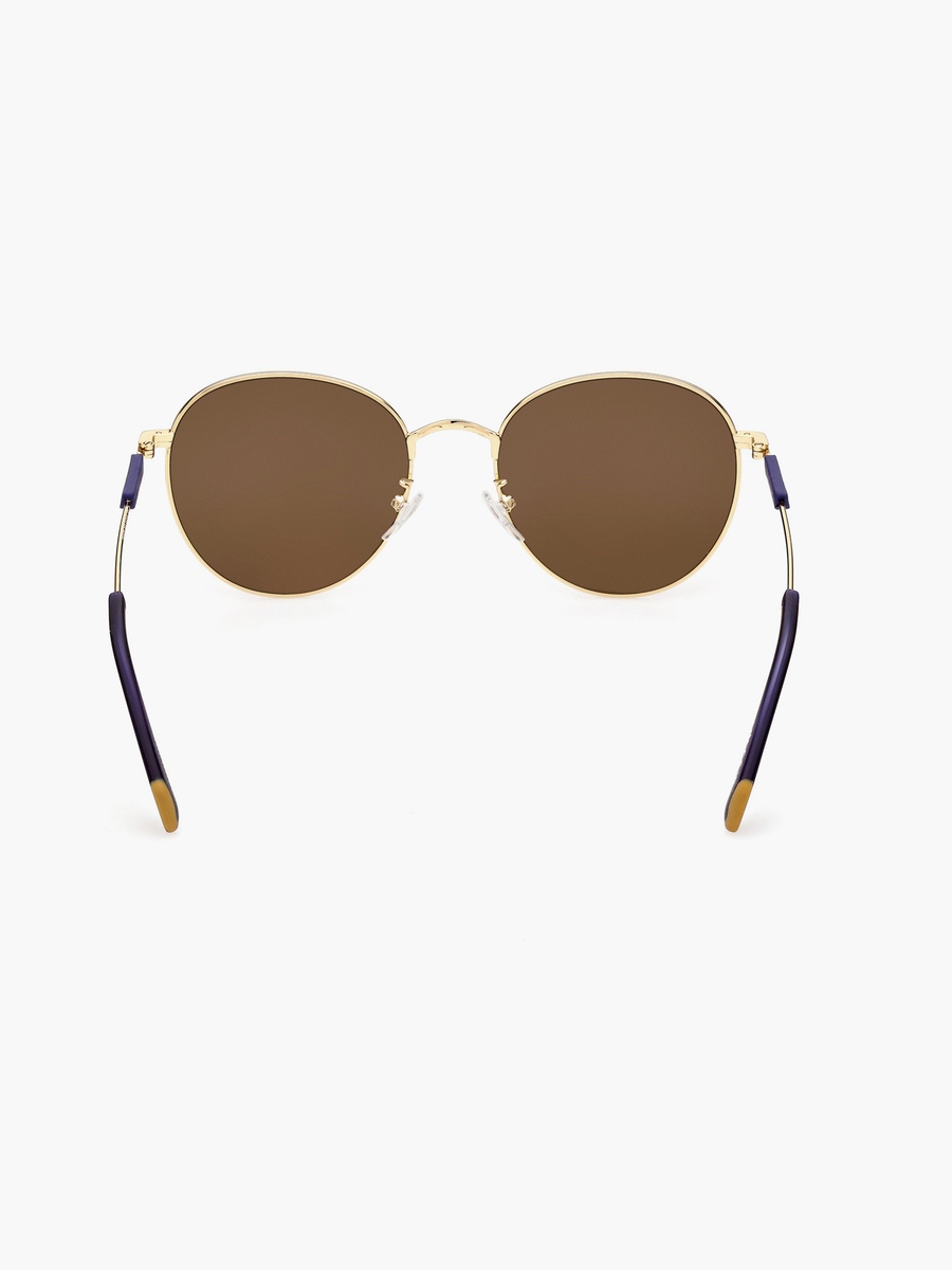 Originals 54MM Brown Mirror Oval Sunglasses OR007230G54