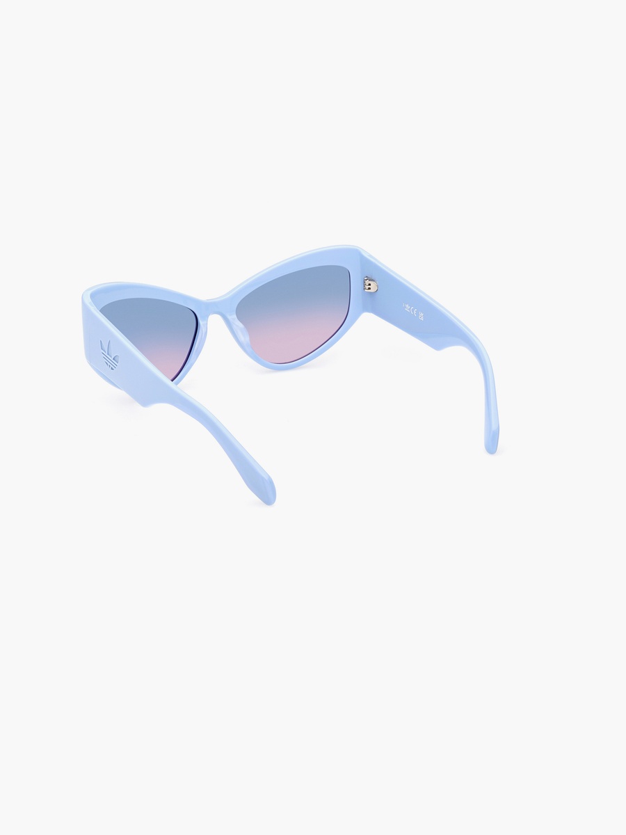Originals 57MM Blue Mirror Geometric Sunglasses OR008984X57