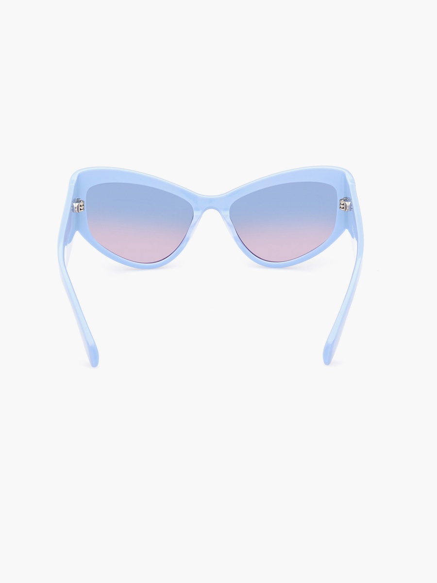 Originals 57MM Blue Mirror Geometric Sunglasses OR008984X57