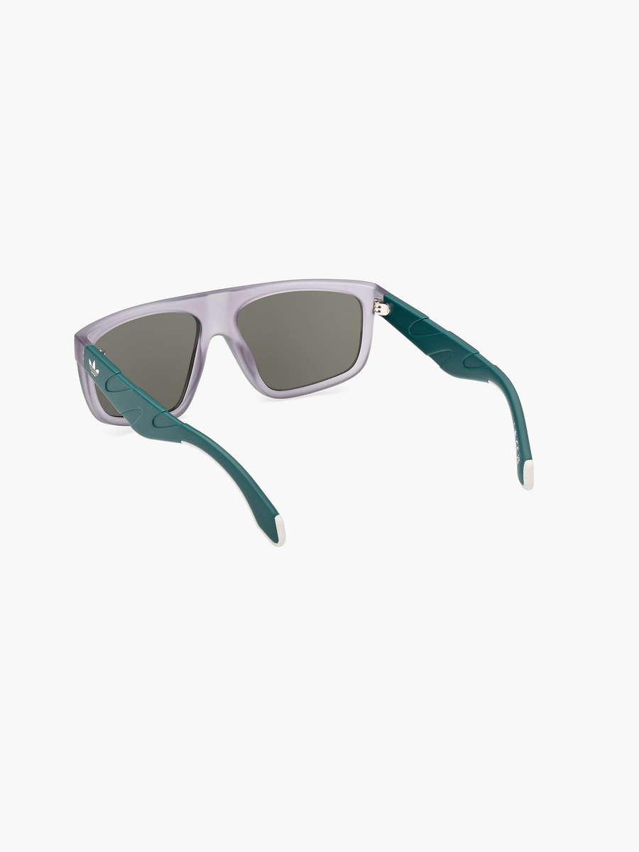 Originals 57MM Green Mirror Rectangle Sunglasses OR009320Q57
