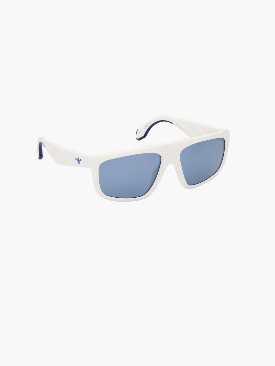 Originals 57MM Blue Mirror Rectangle Sunglasses OR009321X57