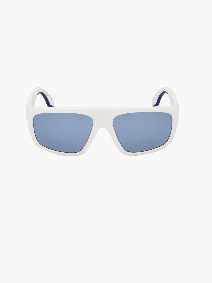 Originals 57MM Blue Mirror Rectangle Sunglasses OR009321X57