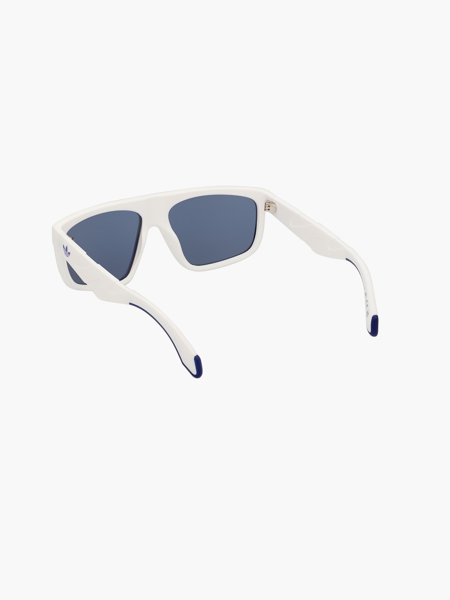 Originals 57MM Blue Mirror Rectangle Sunglasses OR009321X57