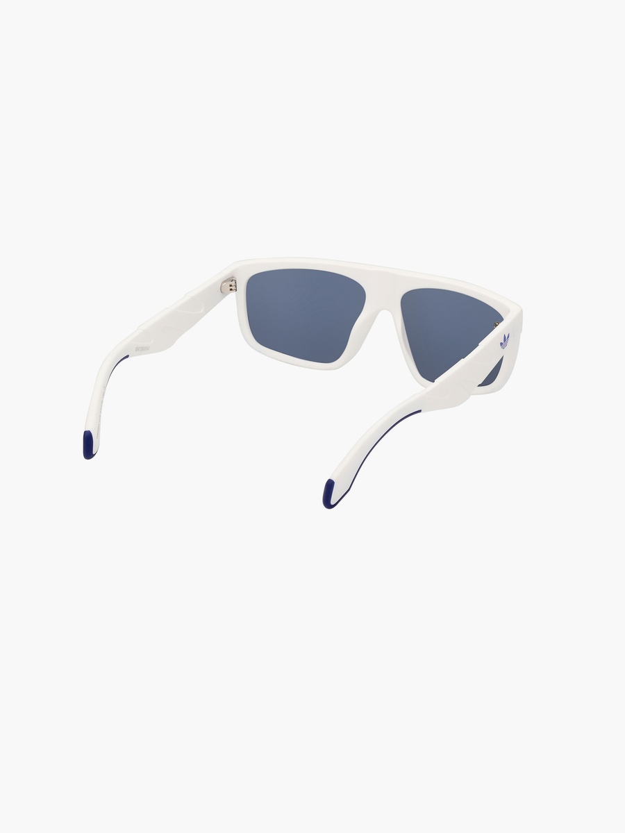 Originals 57MM Blue Mirror Rectangle Sunglasses OR009321X57