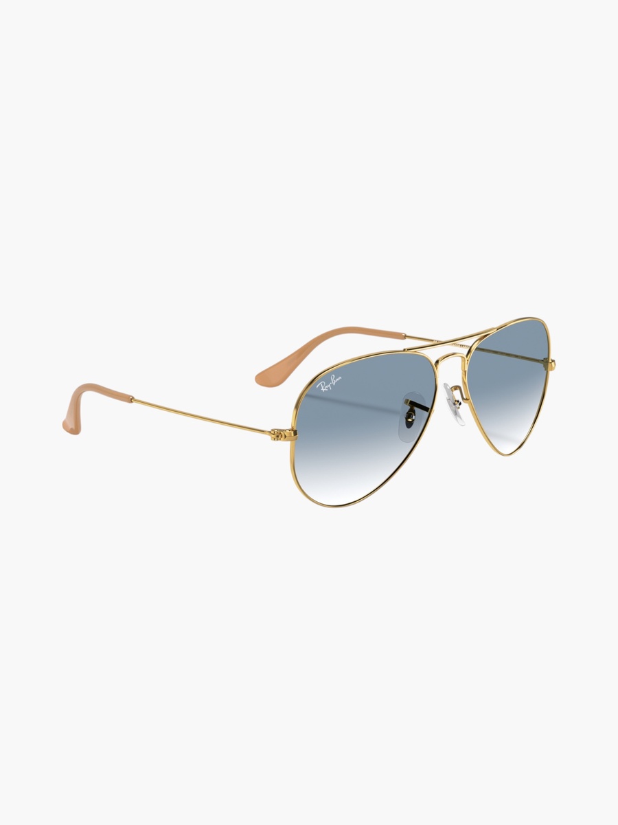 Men Aviator Blue Lens Sunglasses