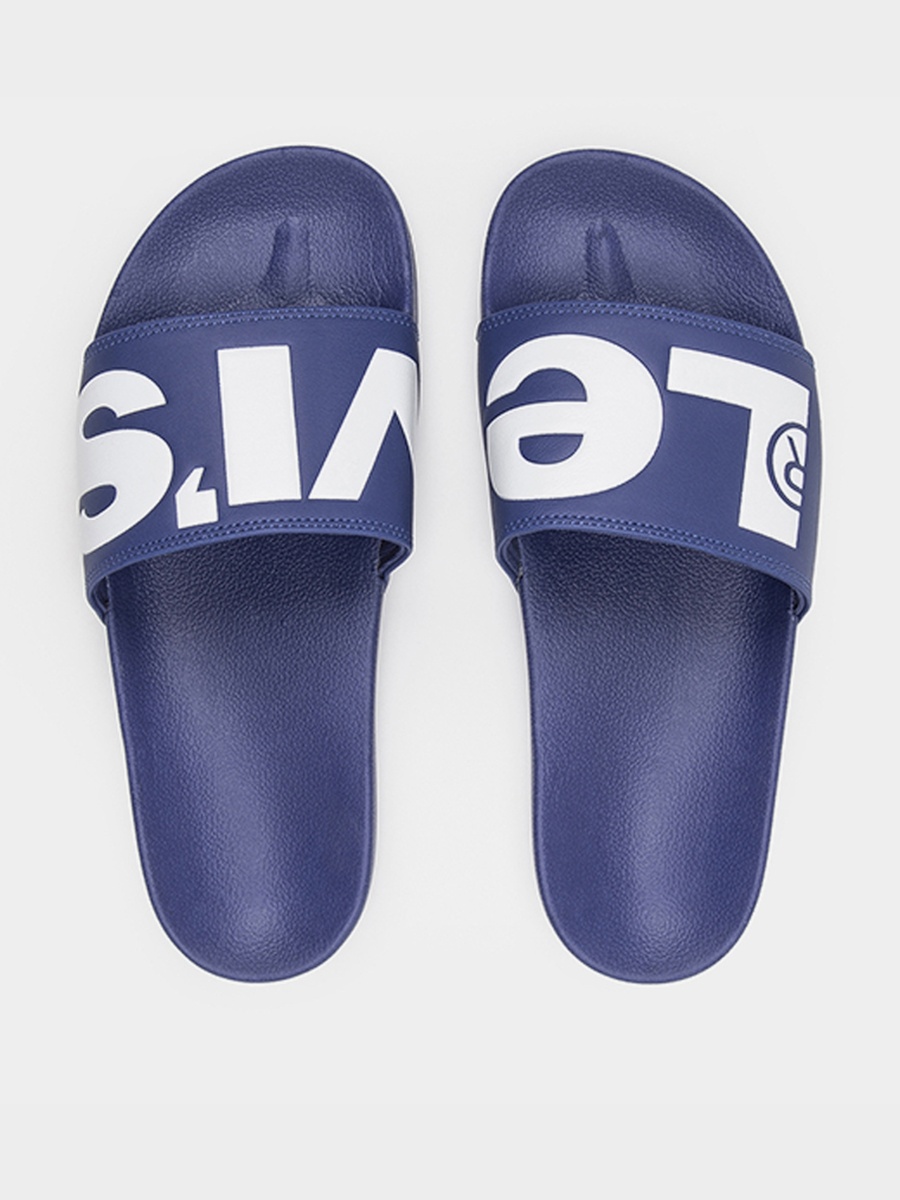 Men JUNE Logo Detail Slides