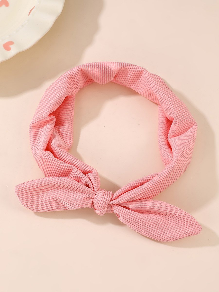 Pink Rabbit Ear Headband