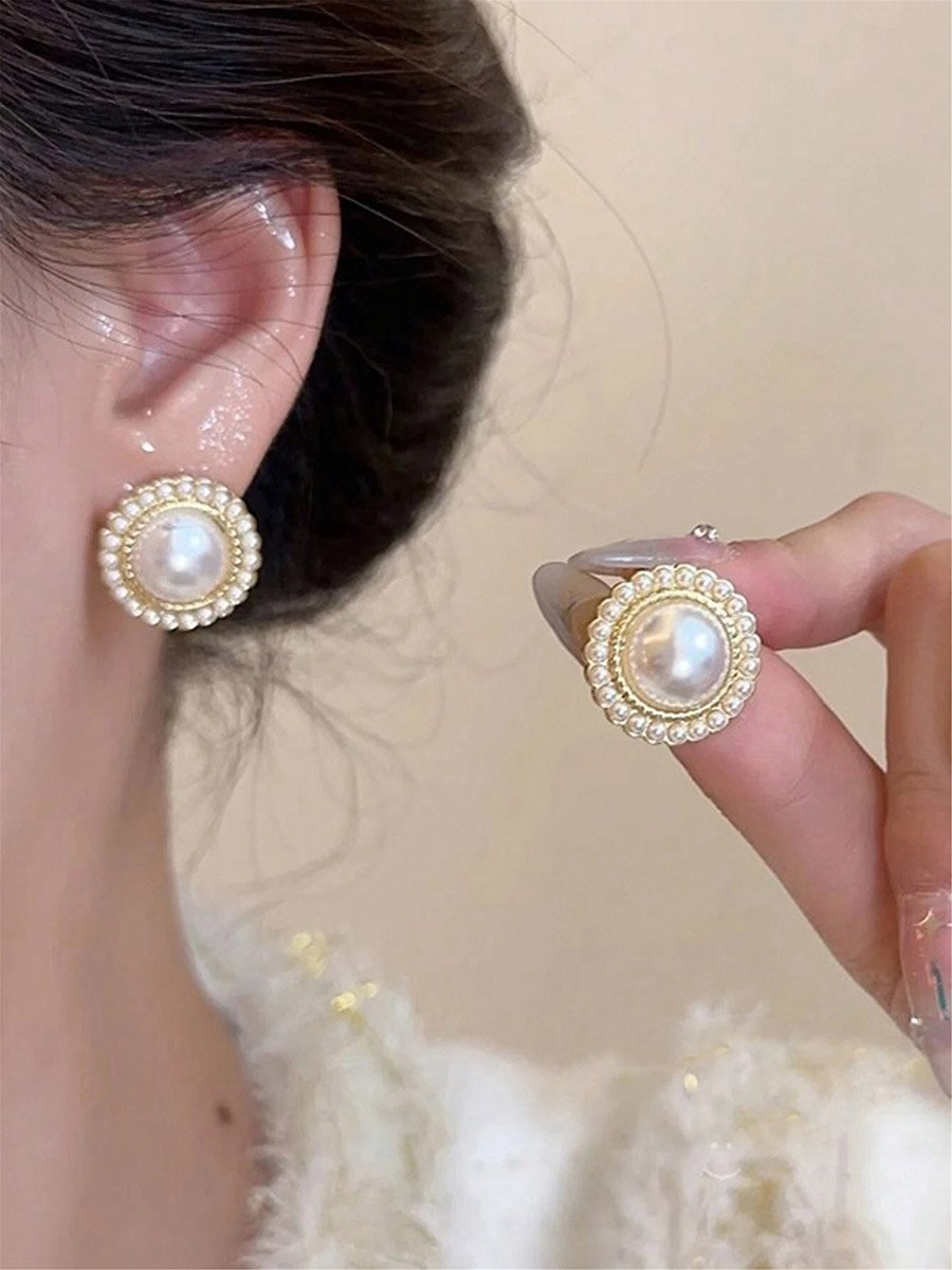 Set of 5 - Assorted Embellished Earrings