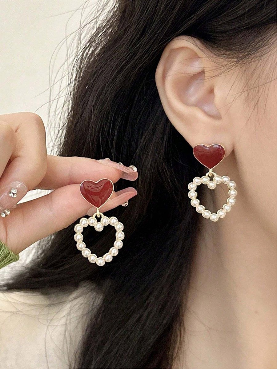 Set of 5 - Assorted Embellished Earrings