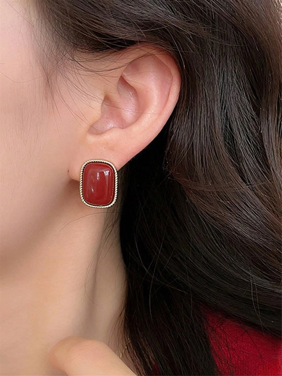 Set of 8 - Assorted Embellished Earrings