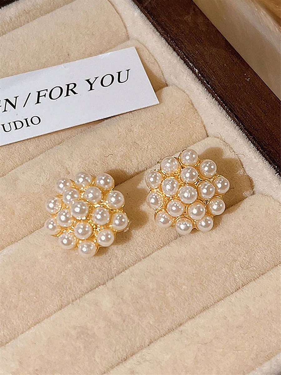 Set of 5 - Assorted Embellished Earrings