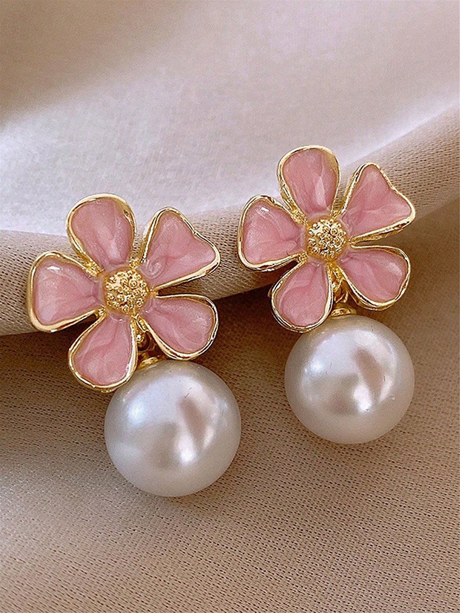 Set of 5 - Assorted Embellished Earrings