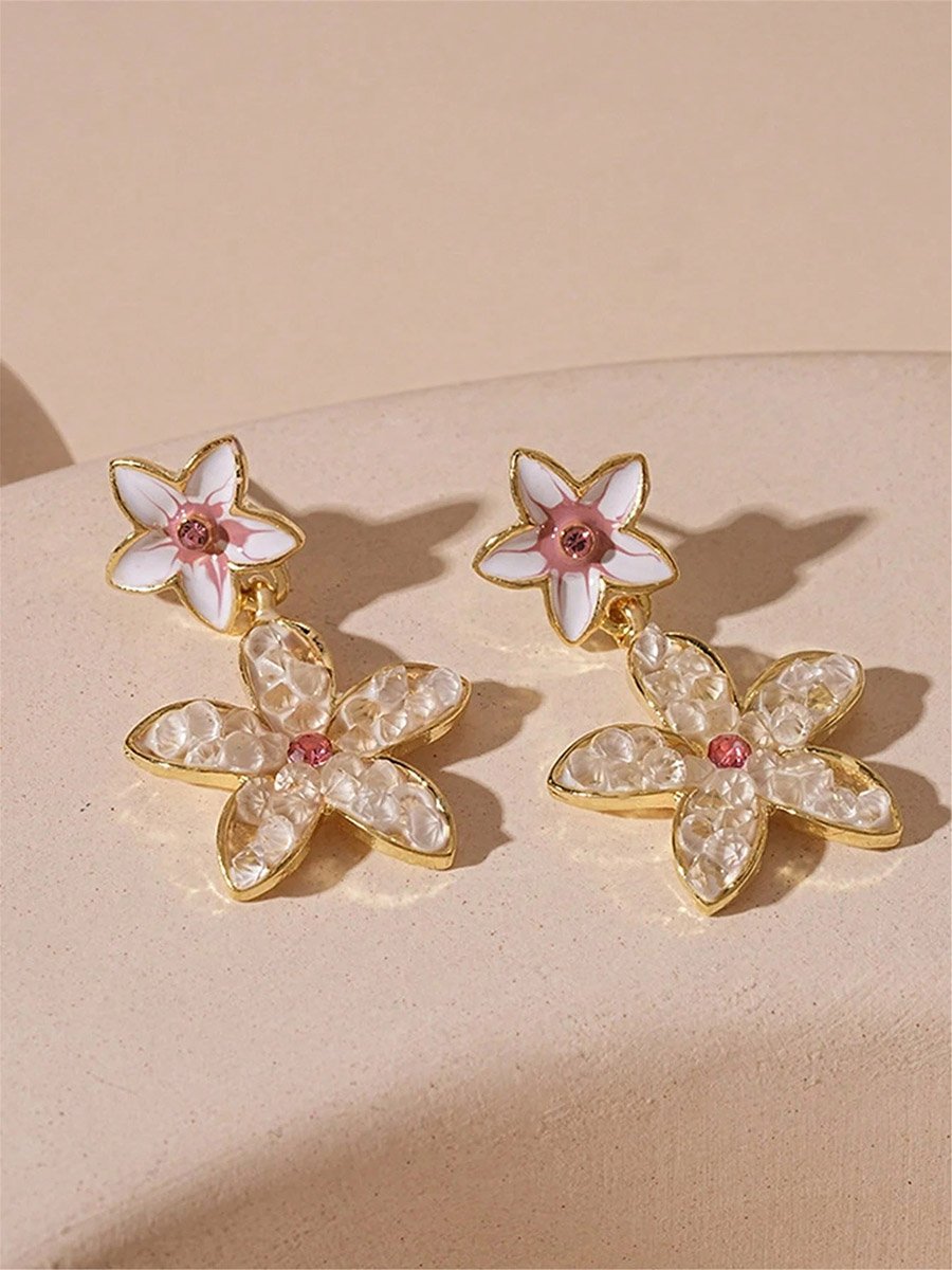 Set of 5 - Assorted Embellished Earrings