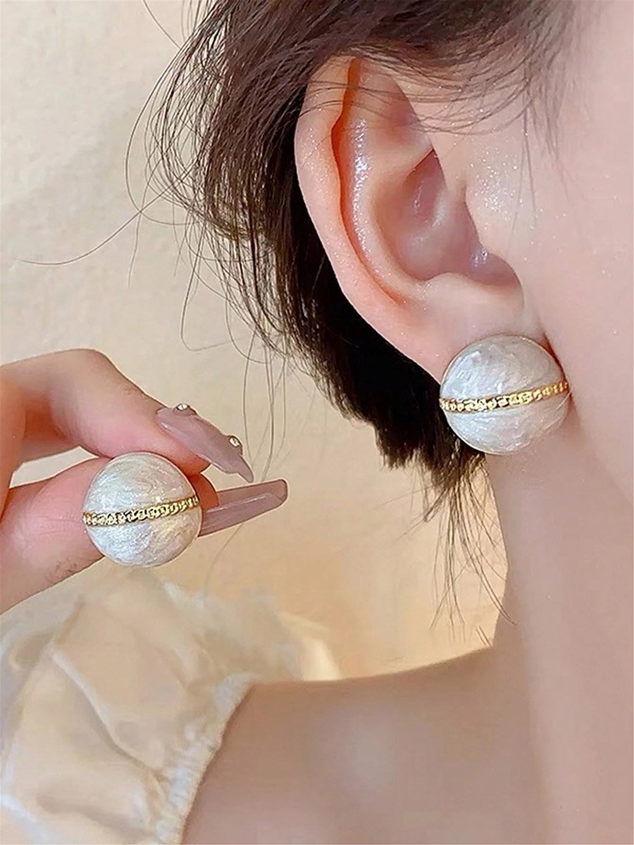 Set of 5 - Assorted Embellished Earrings