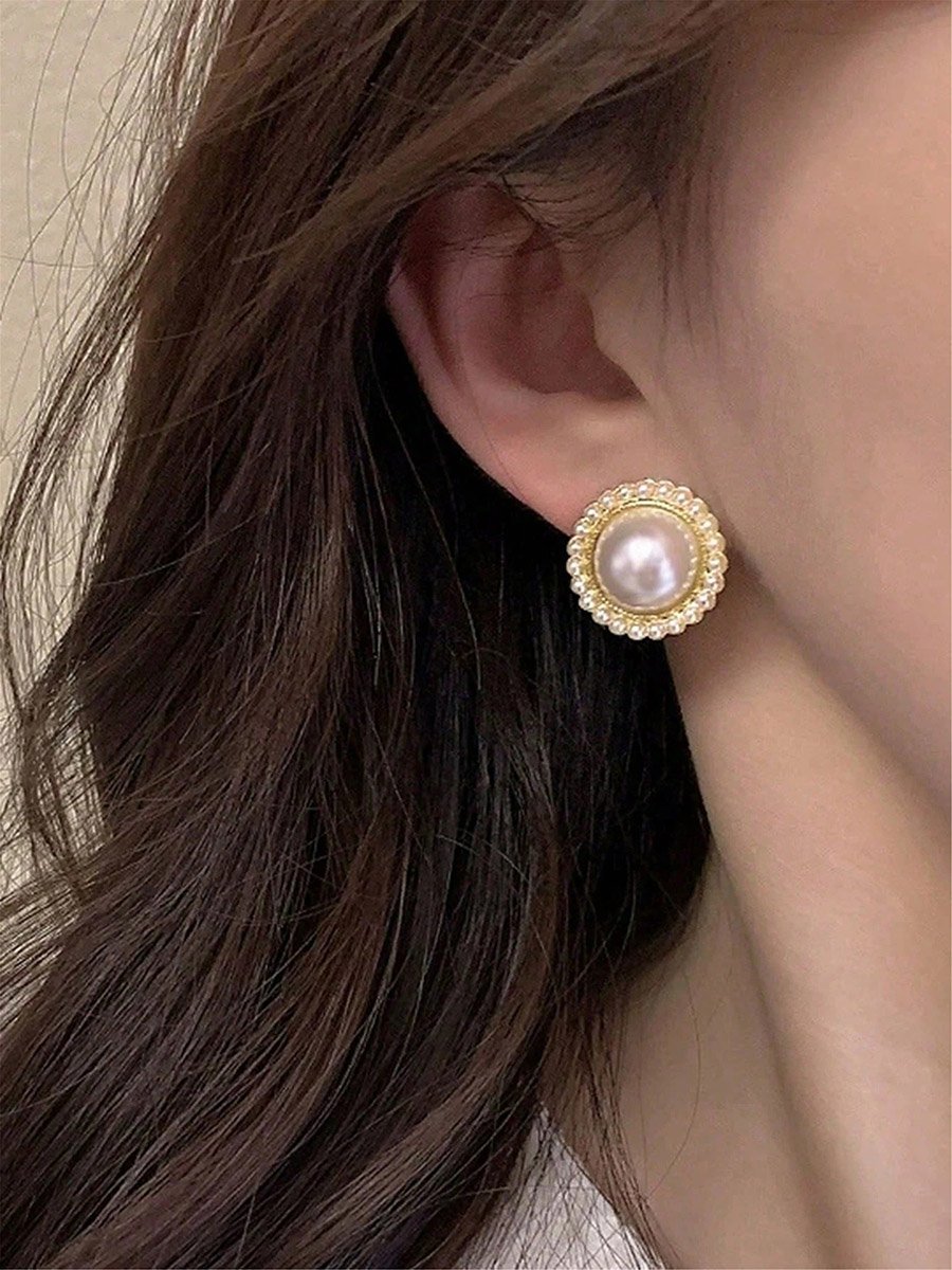 Set of 5 - Assorted Embellished Earrings