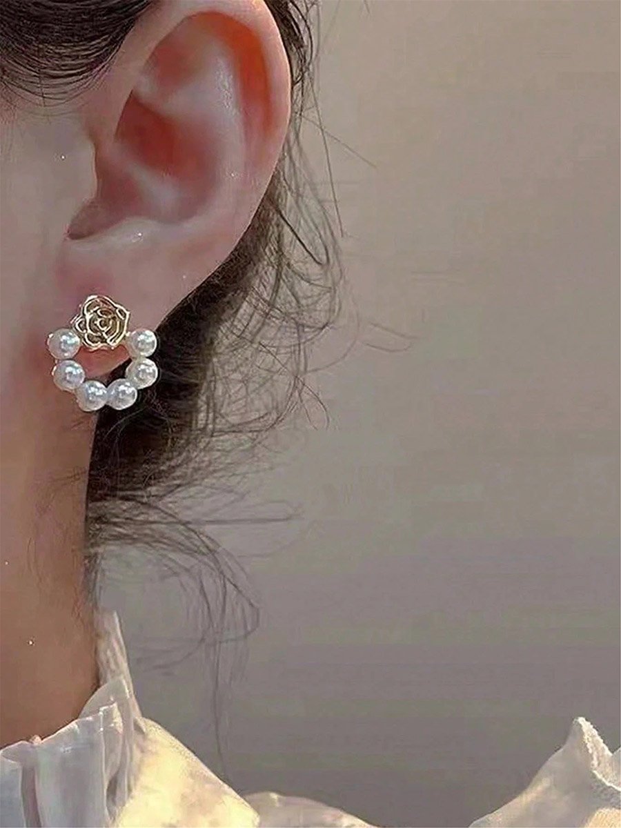 Set of 5 - Assorted Embellished Earrings