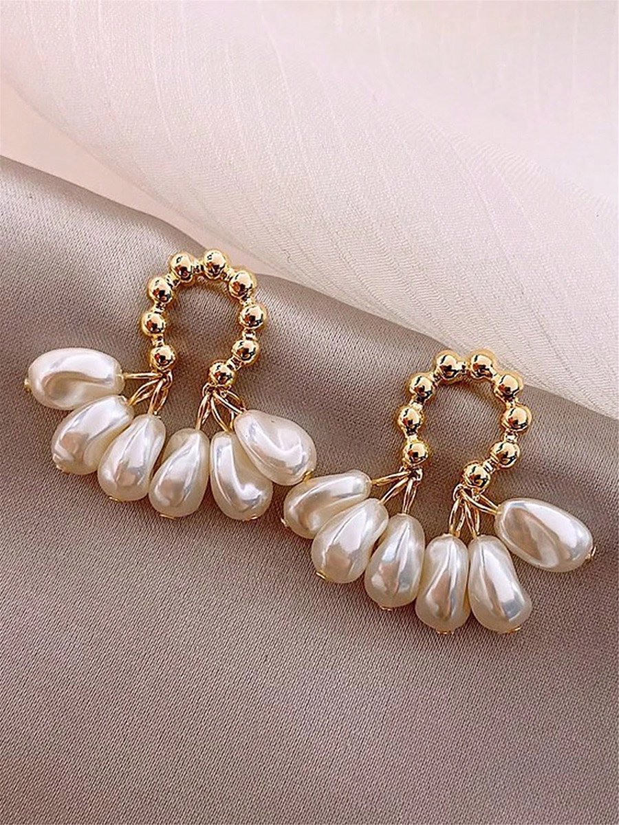 Set of 5 - Assorted Embellished Earrings
