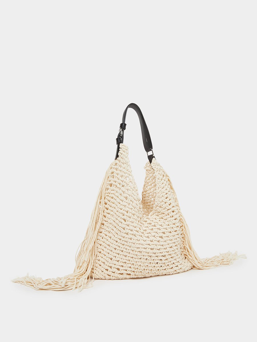 Tasseled Shoulder Bag