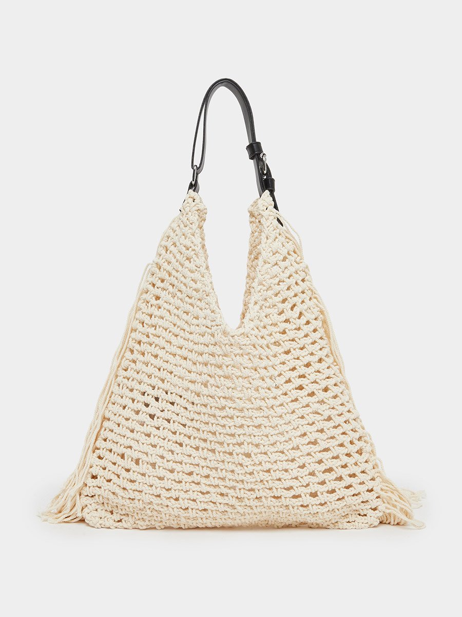 Tasseled Shoulder Bag