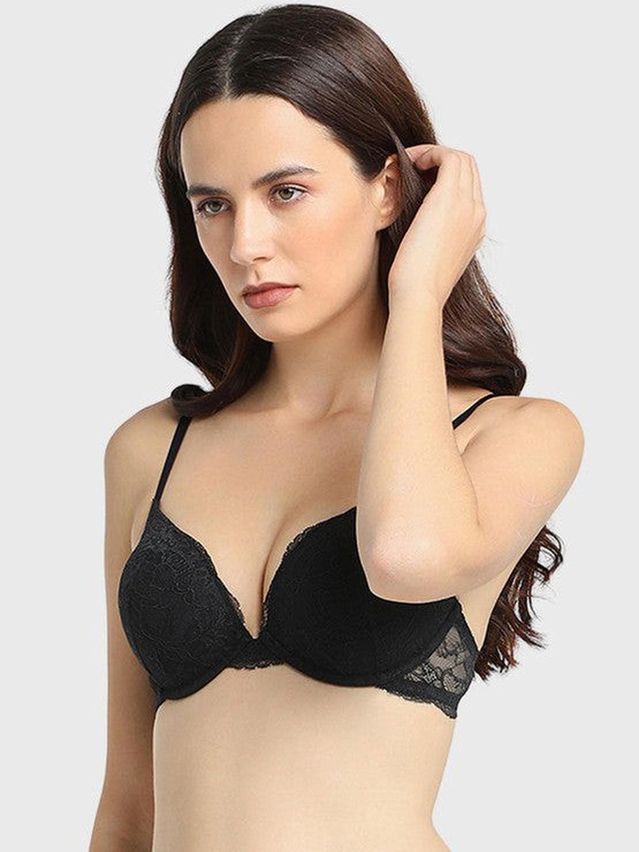 No Wire Pushup Bra