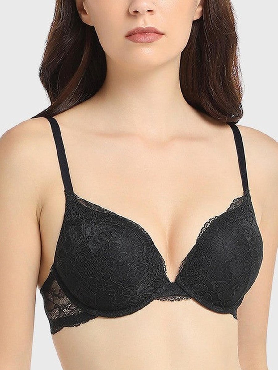No Wire Pushup Bra