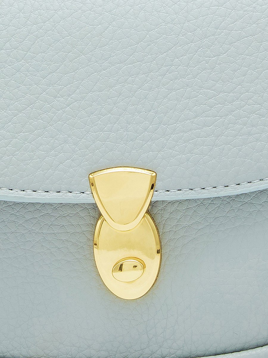 Grey Textured Sling Bag