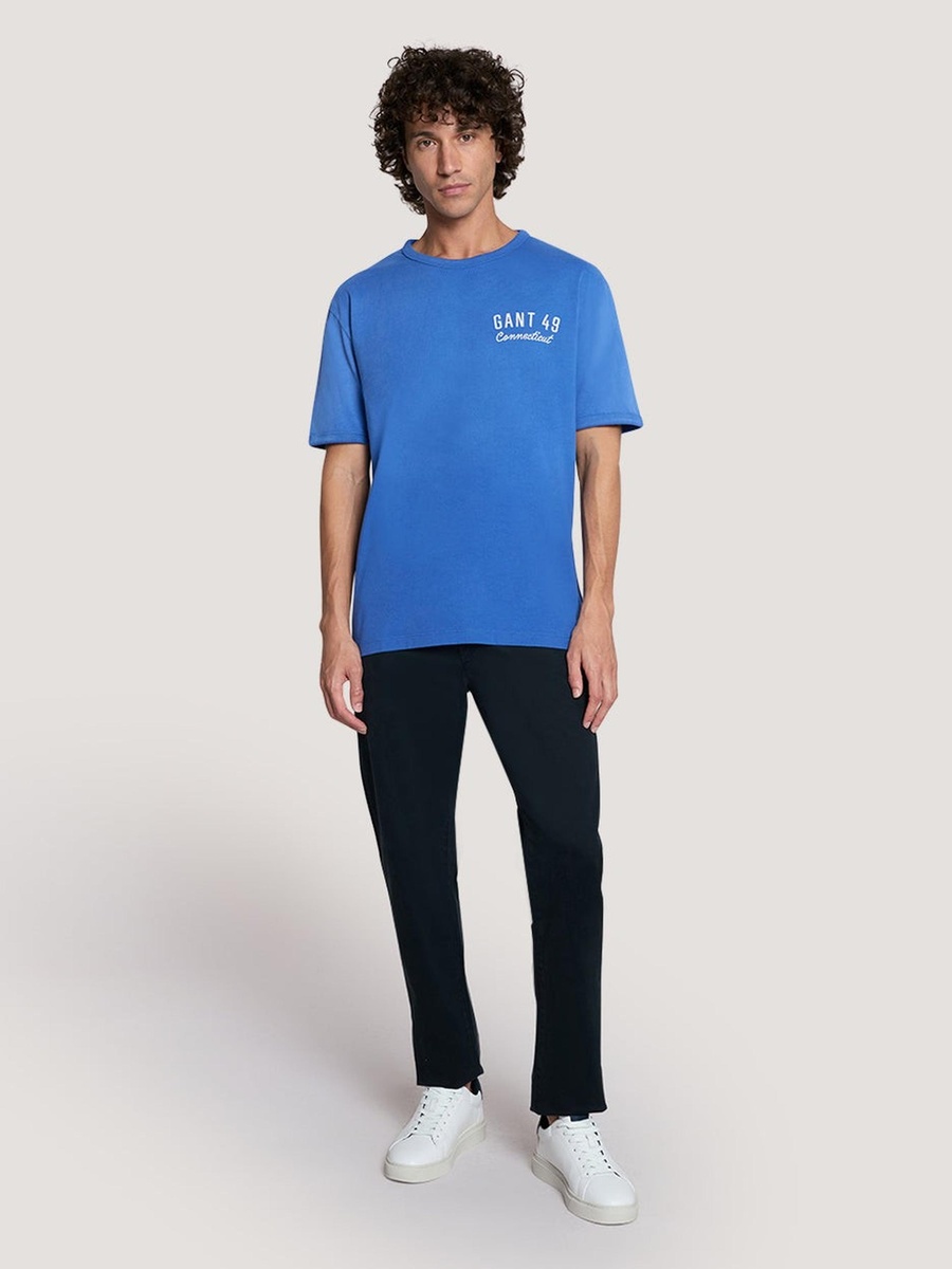 Men Varsity Worn Graphic T-Shirt