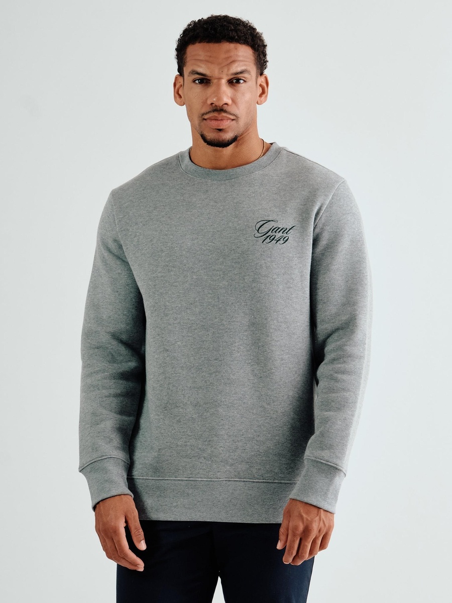Men Dubai Capsule Graphic Crew Neck Sweatshirt