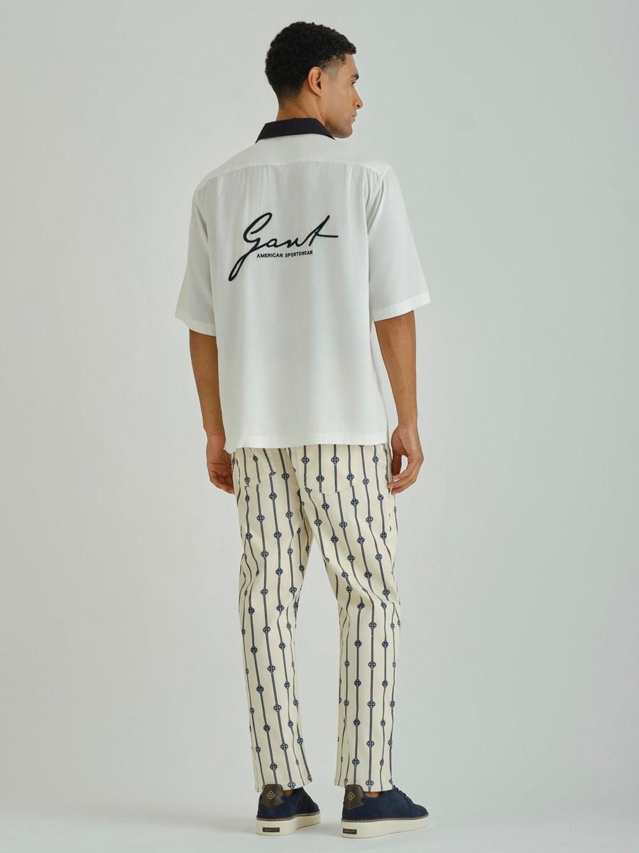 Men Relaxed Fit Viscose Shirt