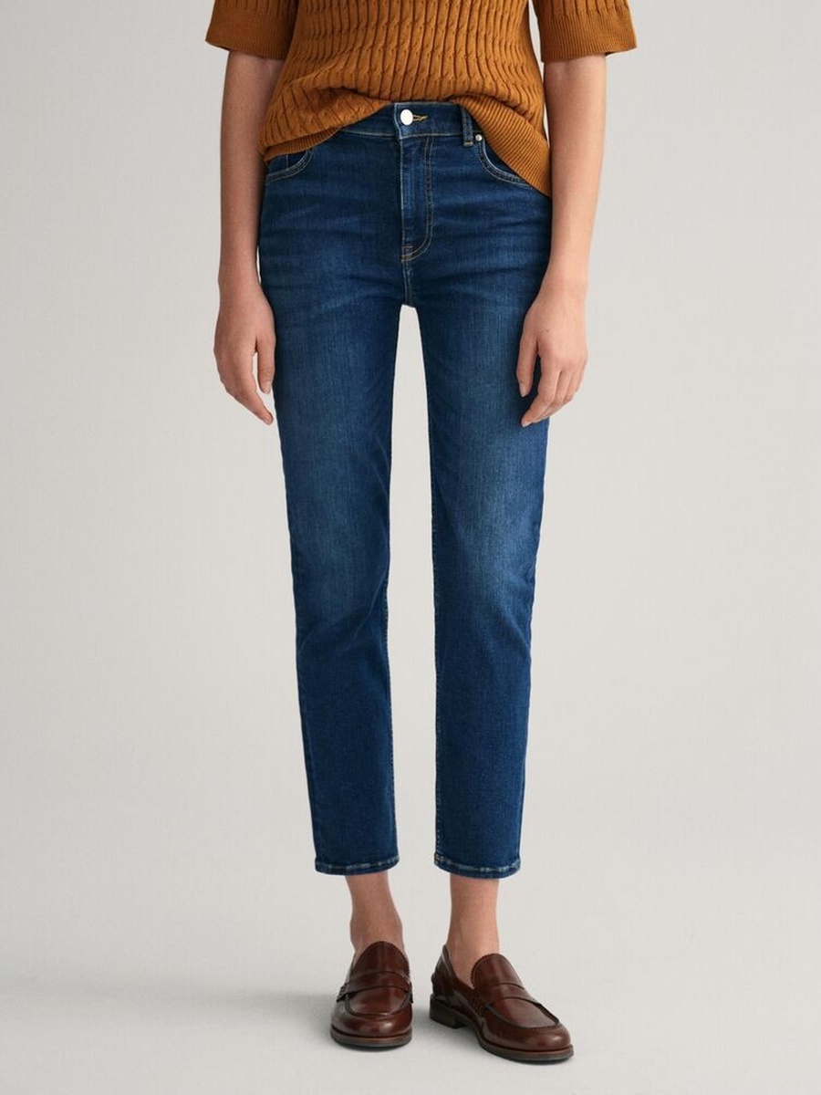 Women Slim Fit Cropped Jeans