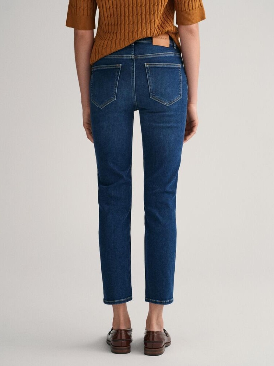 Women Slim Fit Cropped Jeans