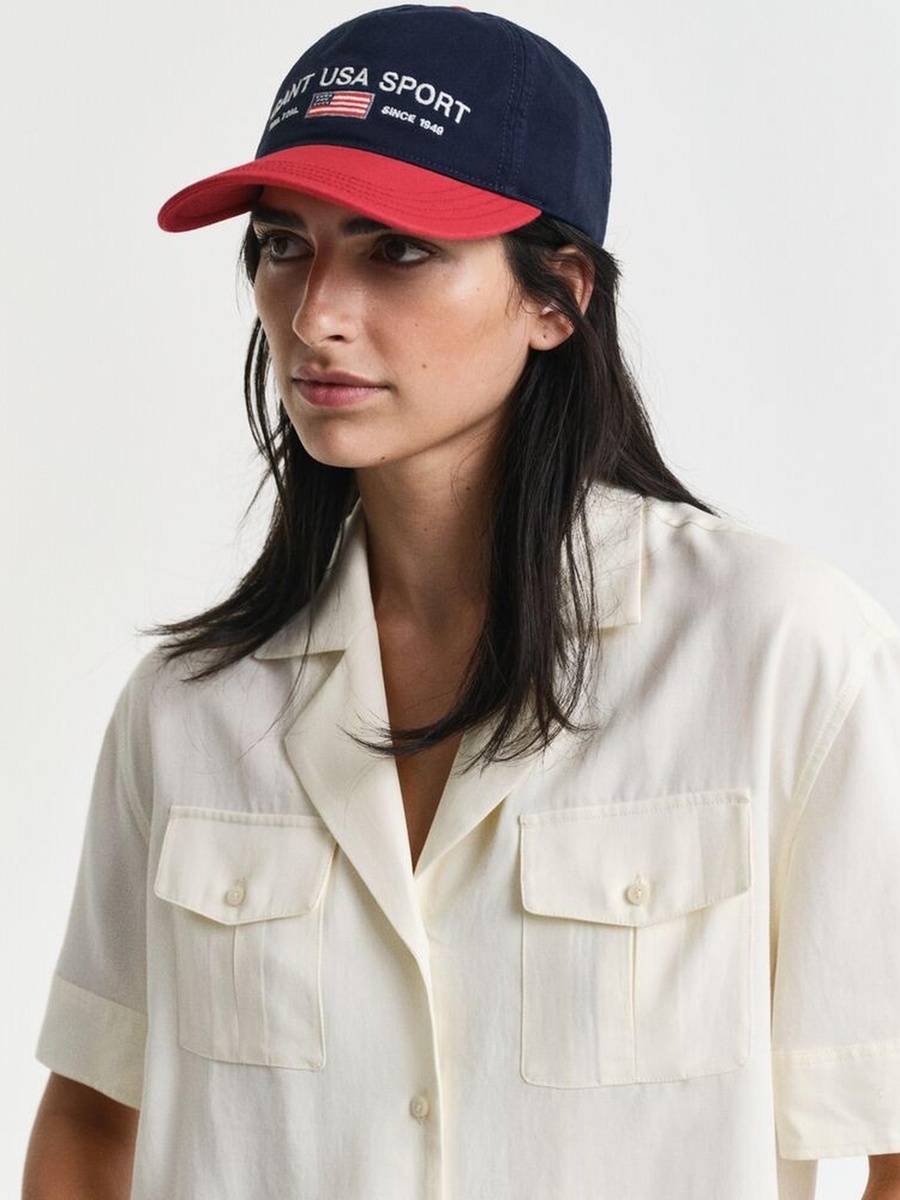 White Relaxed Fit Pocket Detail Shirt