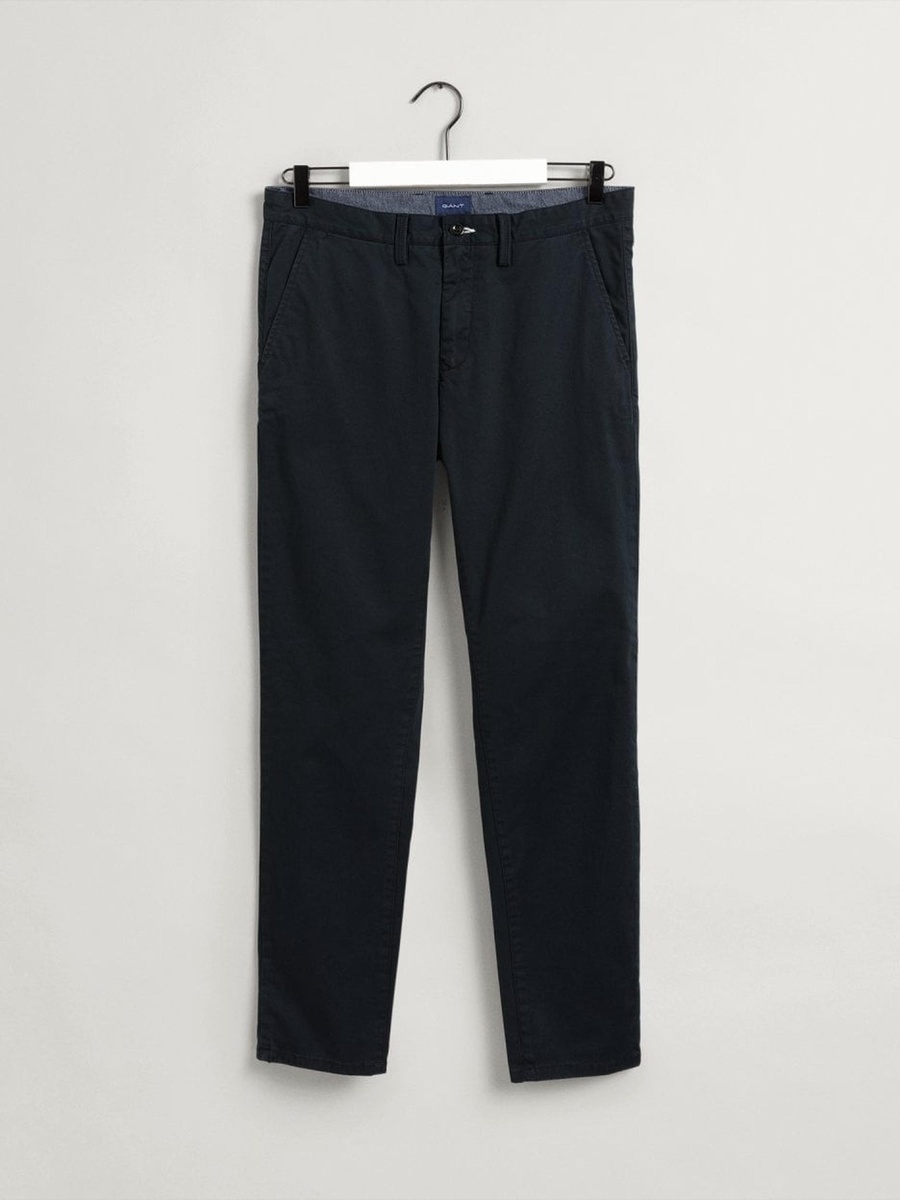 Men Hallden Slim Fit Twill Chinos