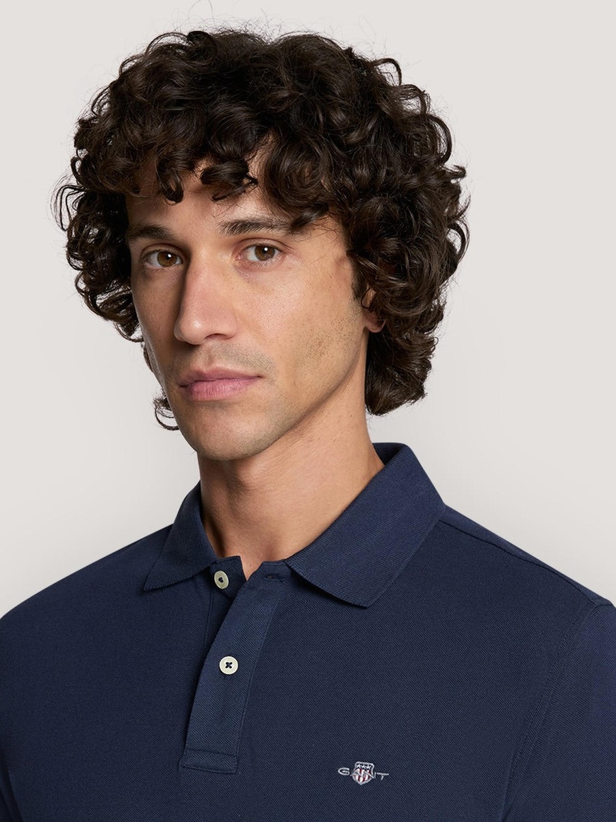 Men Shield Logo Polo