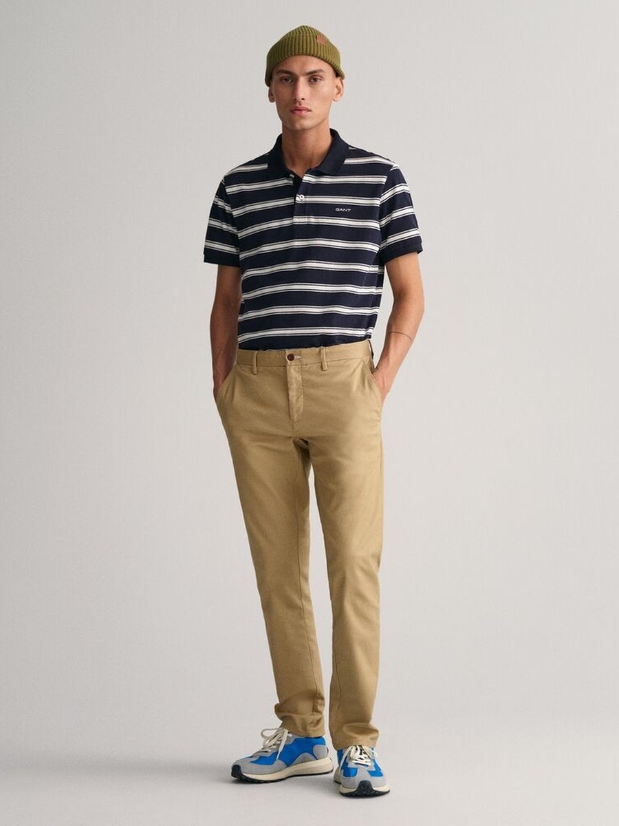 Men Slim Fit Tech Prep Chinos
