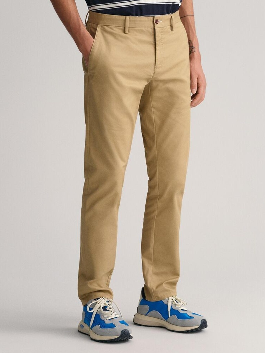 Men Slim Fit Tech Prep Chinos