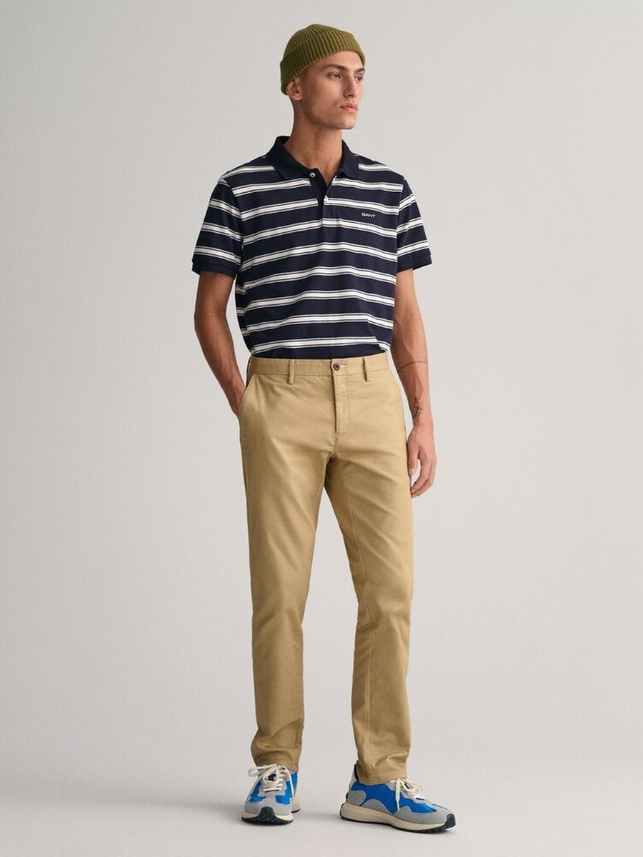 Men Slim Fit Tech Prep Chinos