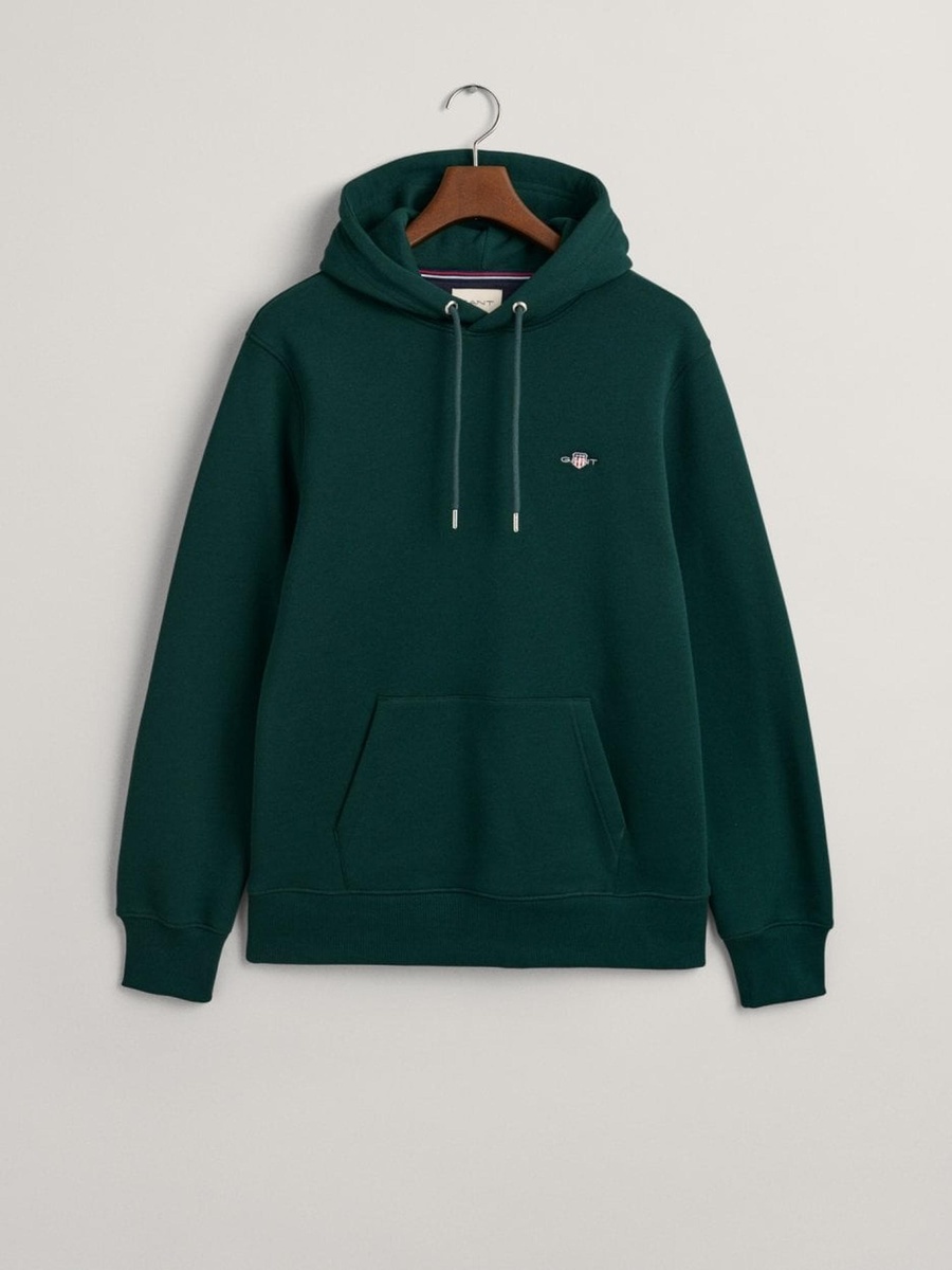 Men Shield Hoodie with Front Pocket
