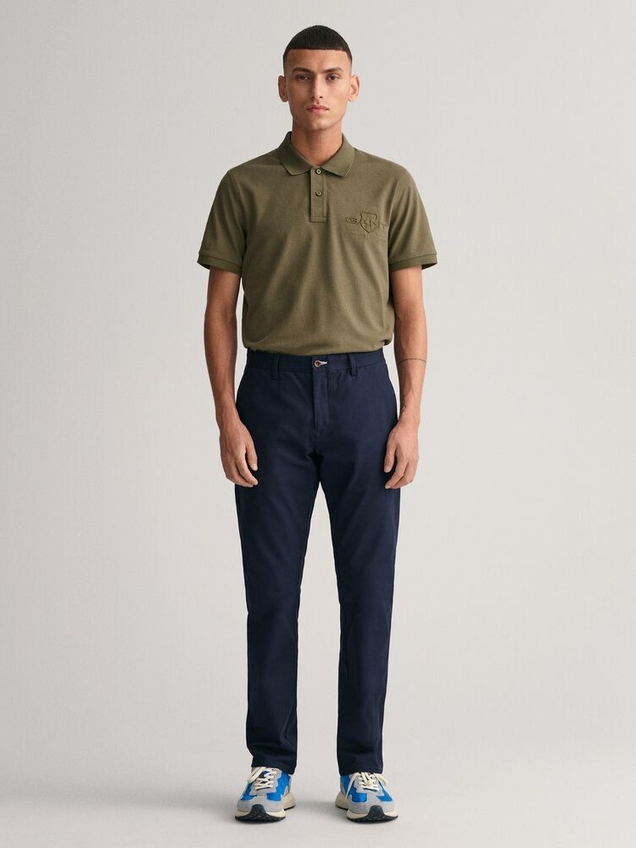 Men Slim Fit Tech Prep Chinos