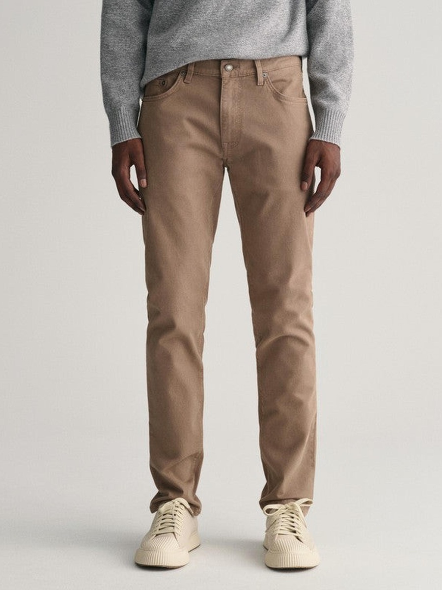 Men Slim Fit Desert Jeans