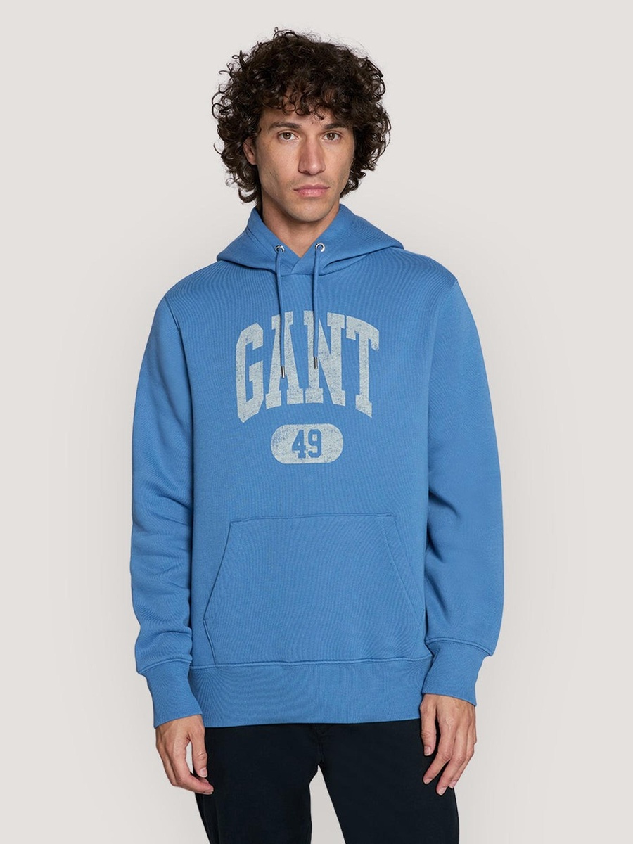 Men Logo Graphic Hoodie