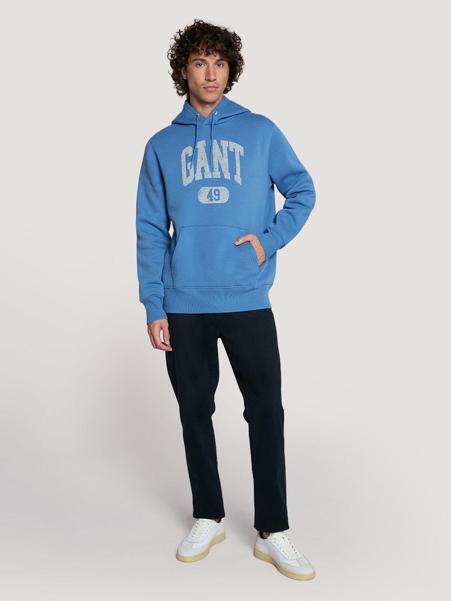 Men Logo Graphic Hoodie