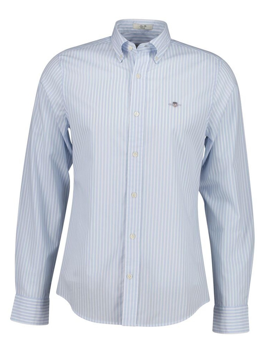 Men Slim Fit Classic Striped Shirt