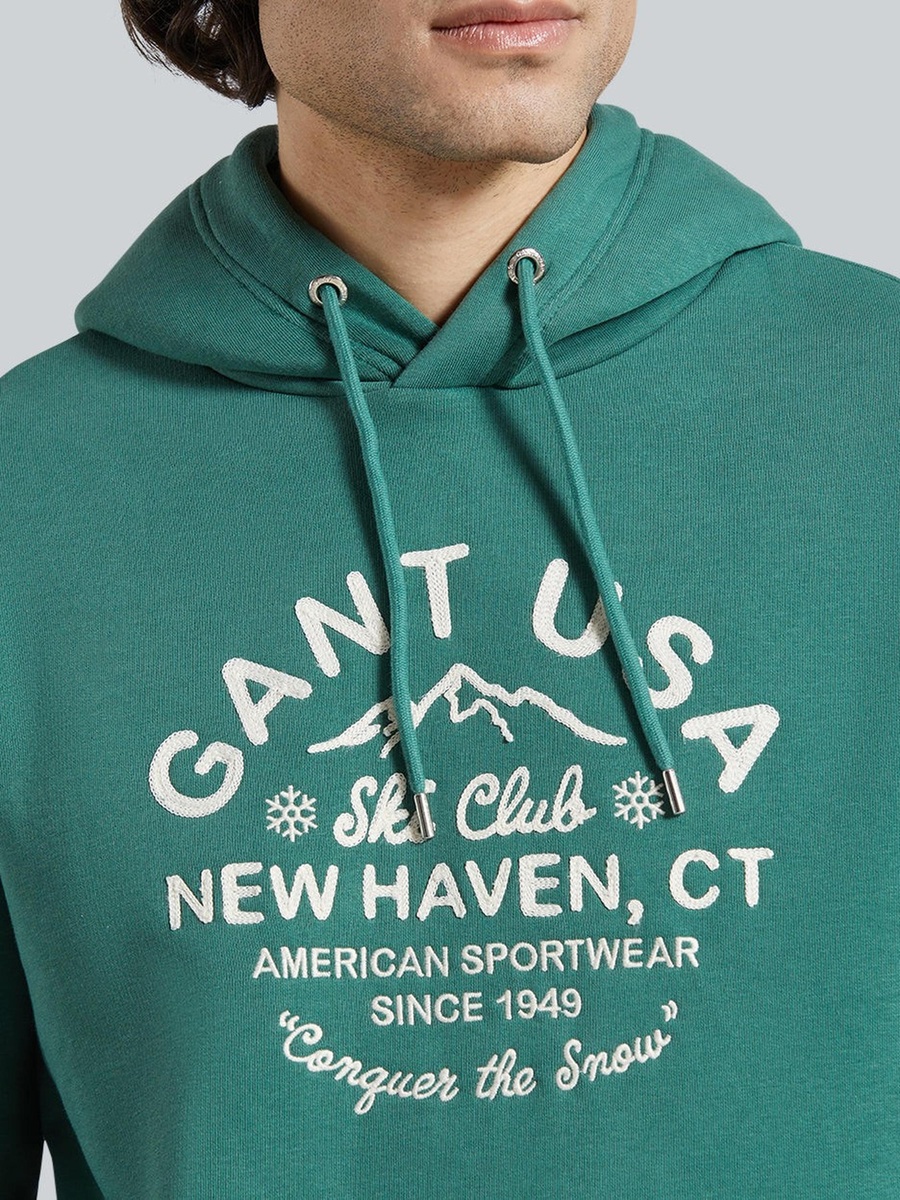 Men Graphic Print Hoodie