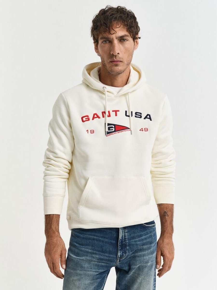 Men Graphic Print Hoodie