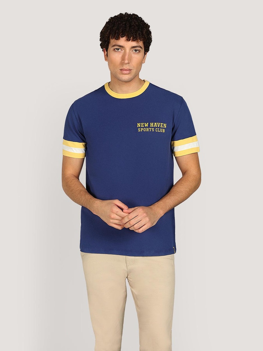 Men Graphic Prt Short Sleeve T-Shirt