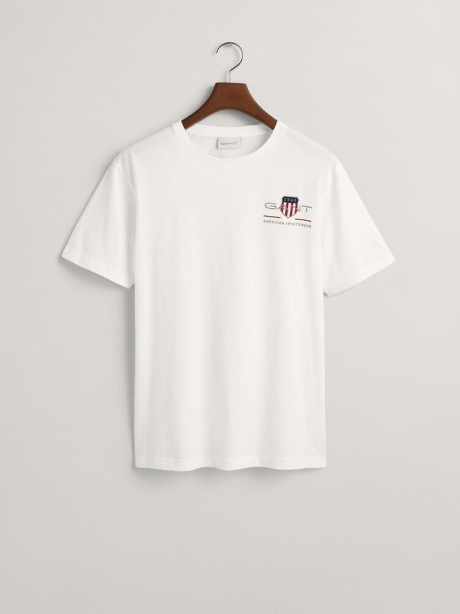 Men Embroidered Archive Shield T-Shirt