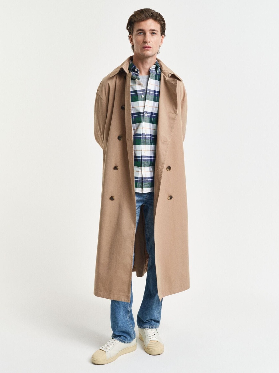 Men Regular Fit Checked Classic Oxford Shirt