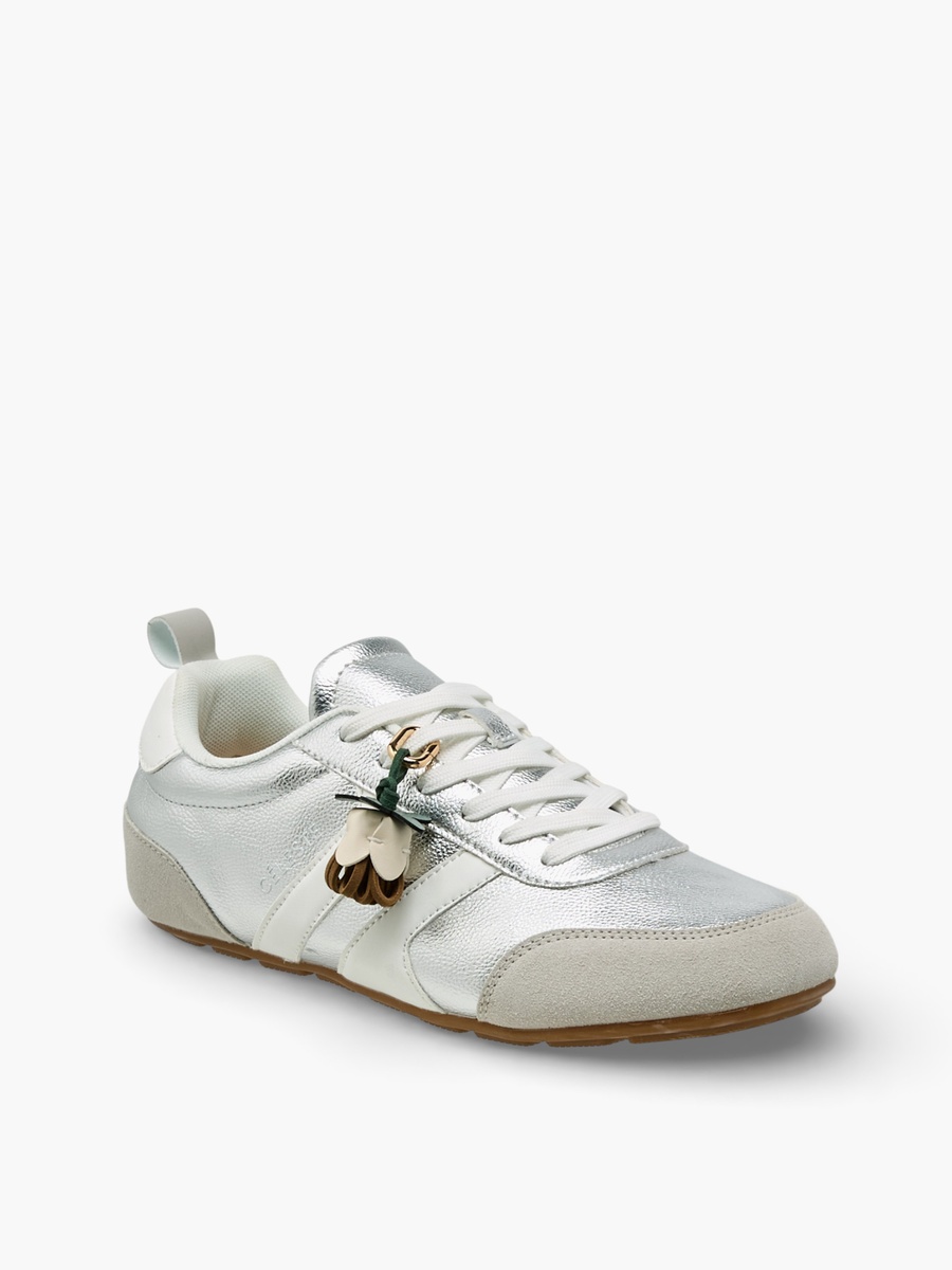 Women Lace-Up Ankle Sneakers